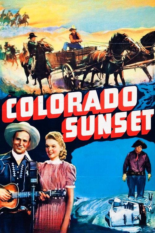 Colorado Sunset 1939 official movie poster