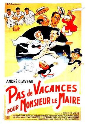 No Vacation for Mr. Mayor 1951 official movie poster