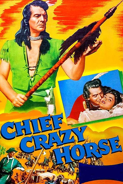 Chief Crazy Horse 1955 official movie poster