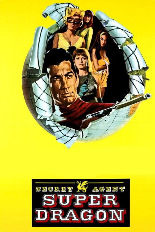 Secret Agent Super Dragon 1966 official movie poster