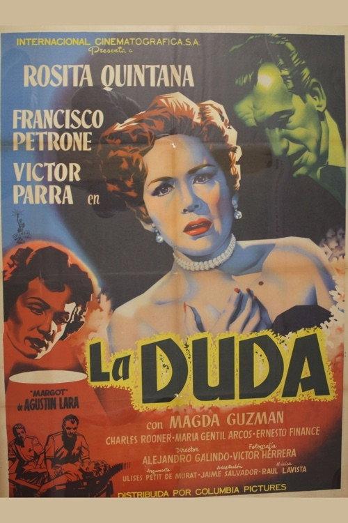 La duda 1954 official movie poster