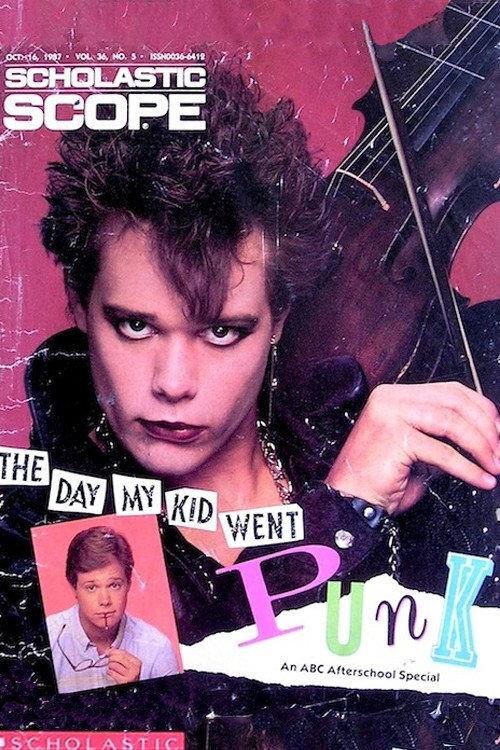 The Day My Kid Went Punk 1987 official movie poster