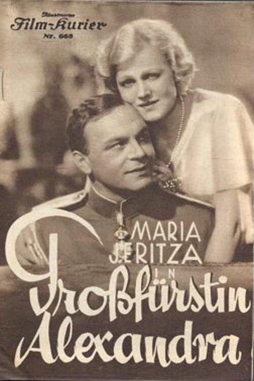 Grand Duchess Alexandra 1933 official movie poster