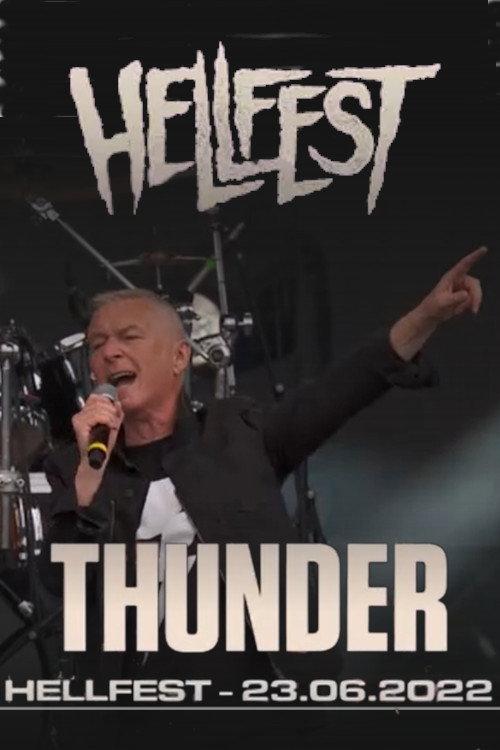 Thunder - Hellfest 2022 2022 official movie poster