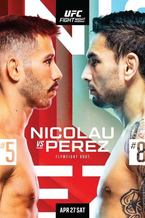 UFC on ESPN 55: Nicolau vs. Perez 2024 official movie poster