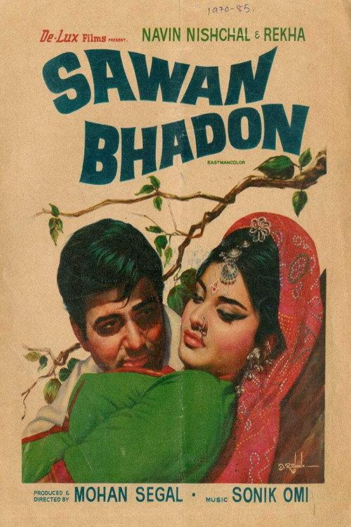 Sawan Bhadon 1970 official movie poster