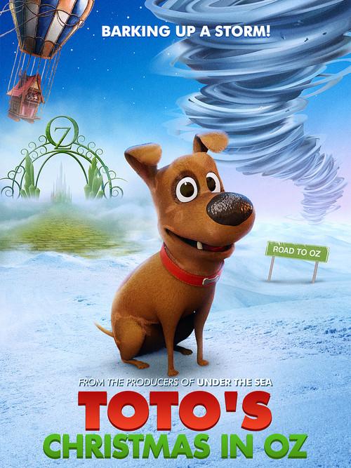 Toto's Christmas in Oz 2024 official movie poster
