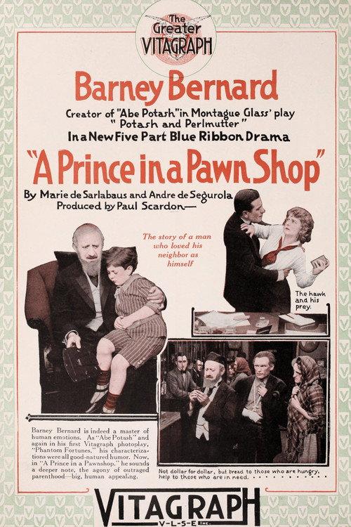 A Prince in a Pawnshop 1916 official movie poster
