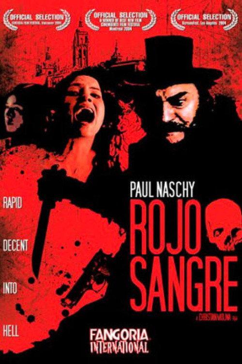 Rojo sangre 2004 official movie poster