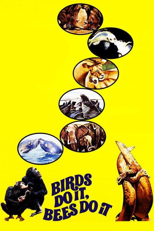 Birds Do It, Bees Do It 1974 official movie poster