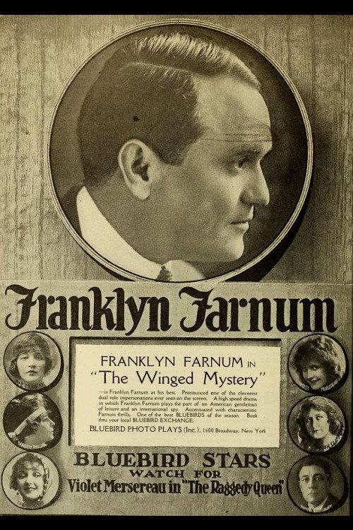 The Winged Mystery 1917 official movie poster