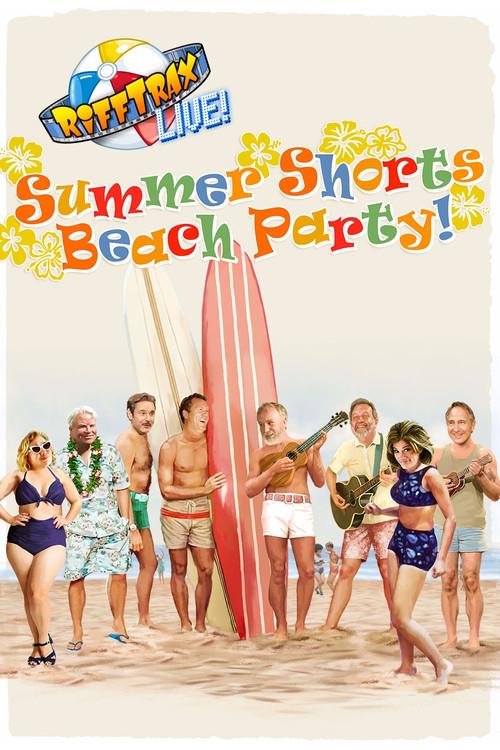 RiffTrax Live: Summer Shorts Beach Party 2017 official movie poster