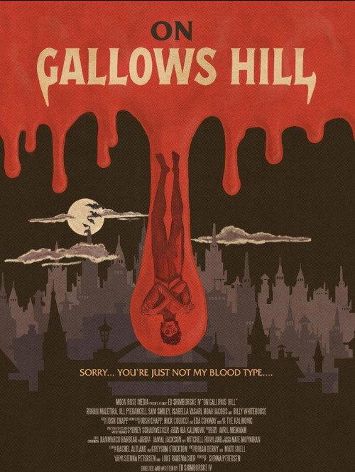On Gallows Hill 2025 official movie poster