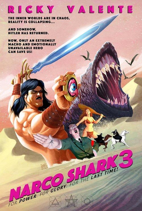 Narco Shark 3 2028 official movie poster