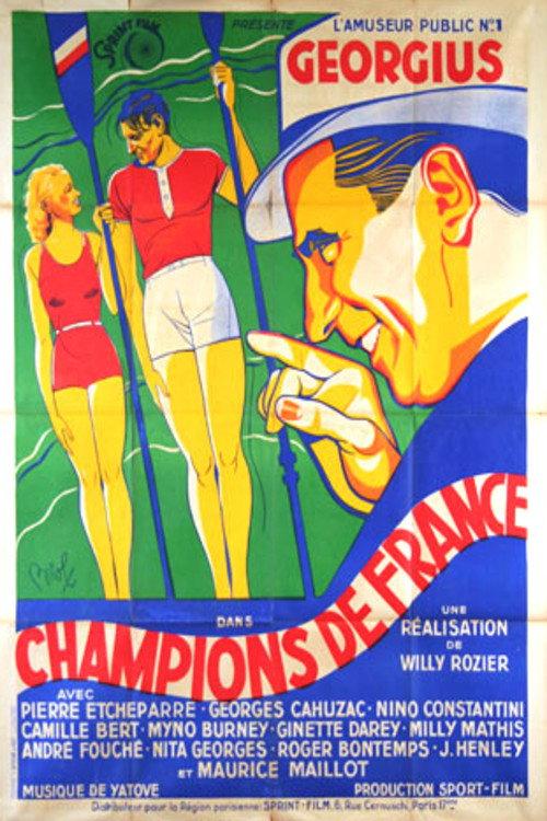 Champions of France 1938 official movie poster