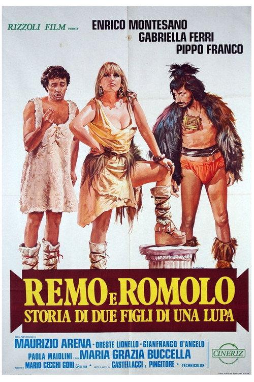 Romulus and Remus: The Story of Two Sons of a Wolf 1976 official movie poster