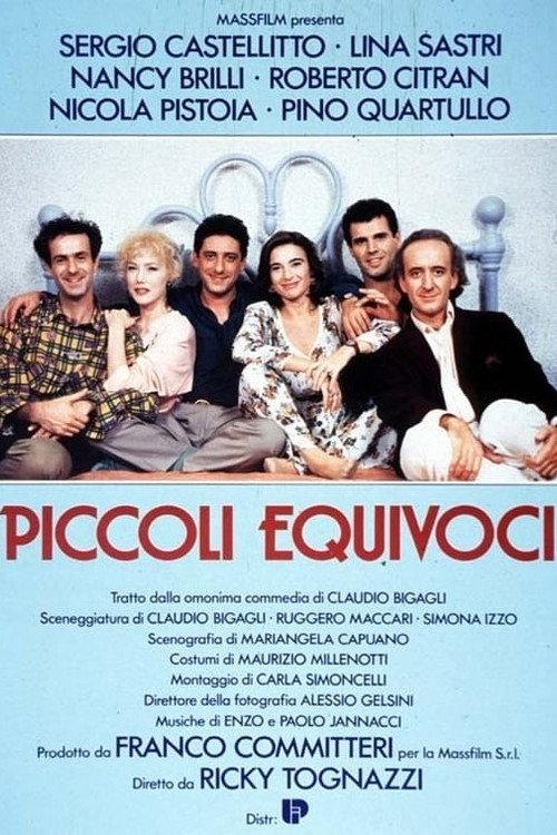 Piccoli equivoci 1989 official movie poster