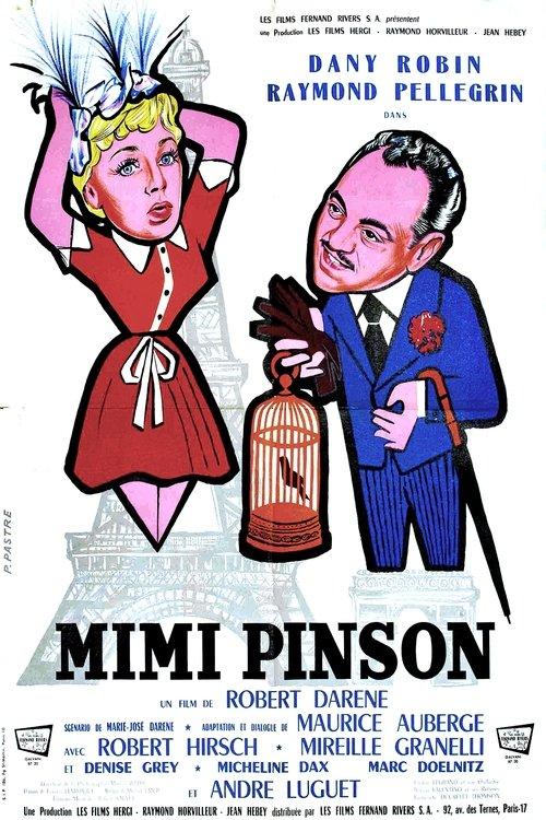 Mimi Pinson 1958 official movie poster