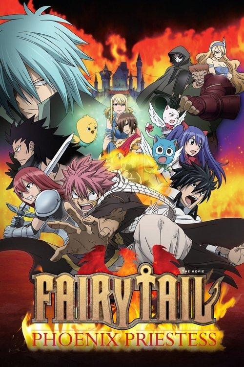 Fairy Tail: Phoenix Priestess 2012 official movie poster