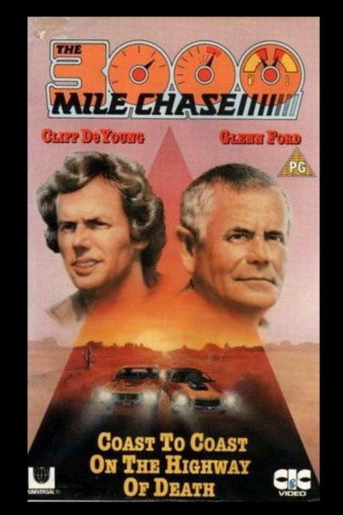The 3,000 Mile Chase 1977 official movie poster