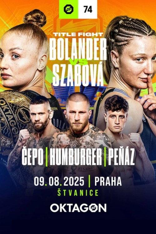 OKTAGON 74: Bolander vs. Szabová 2025 official movie poster