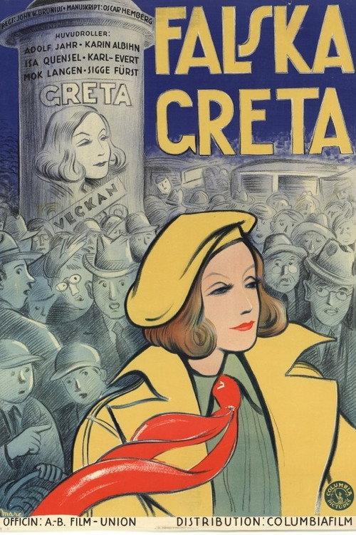 Falska Greta 1934 official movie poster