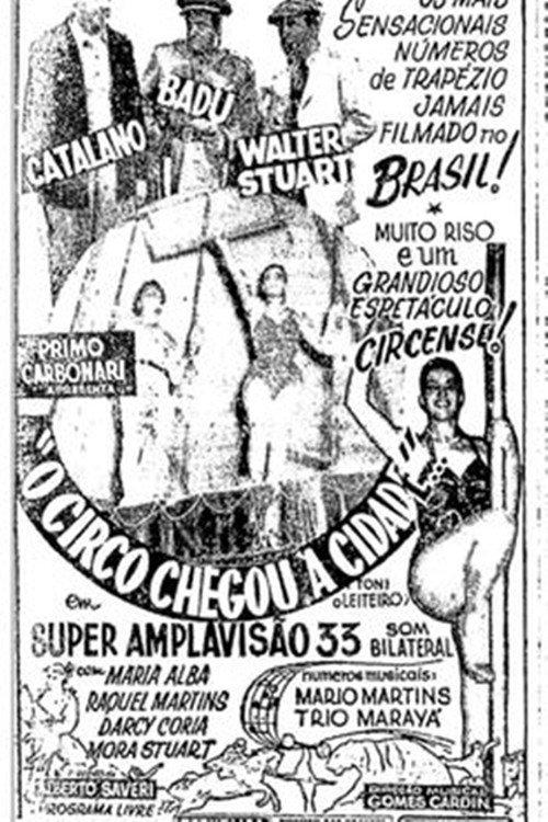 O Circo Chegou à Cidade 1958 official movie poster