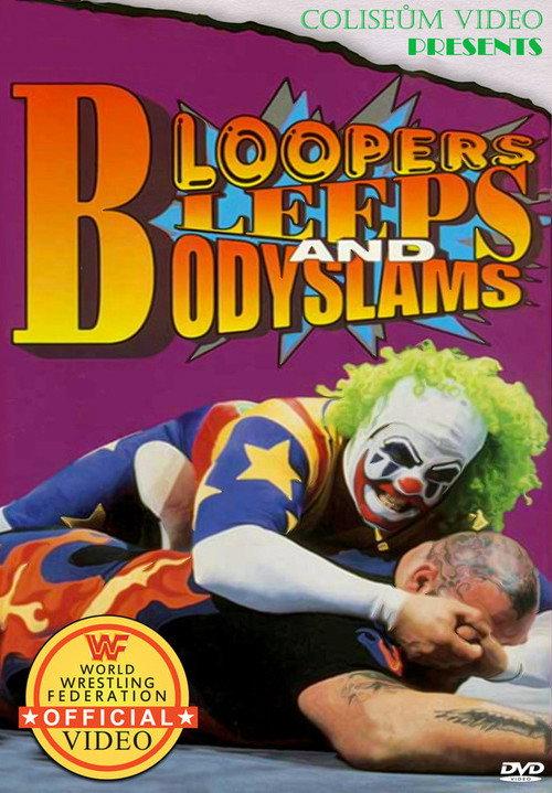WWE Bloopers Bleeps and Bodyslams 1994 official movie poster