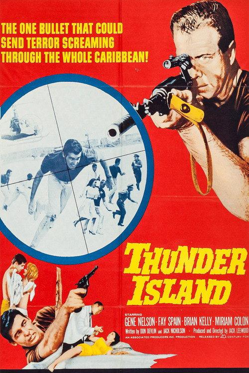 Thunder Island 1963 official movie poster