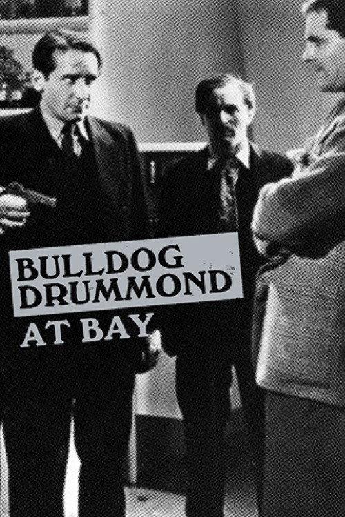Bulldog Drummond at Bay 1937 official movie poster