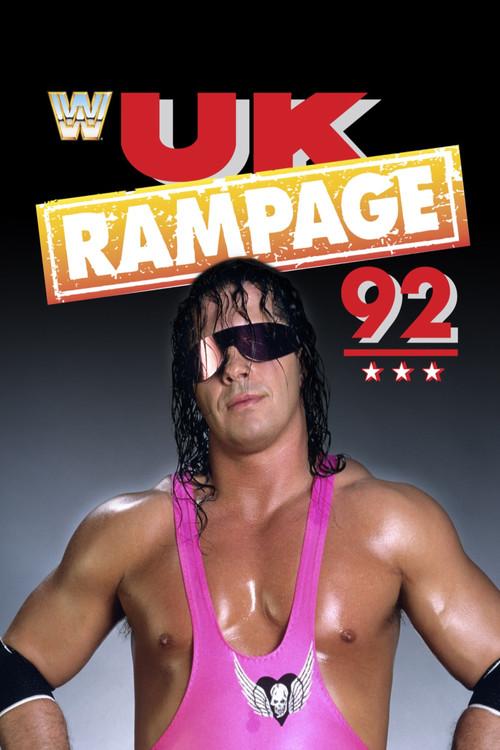 WWE UK Rampage '92 1992 official movie poster