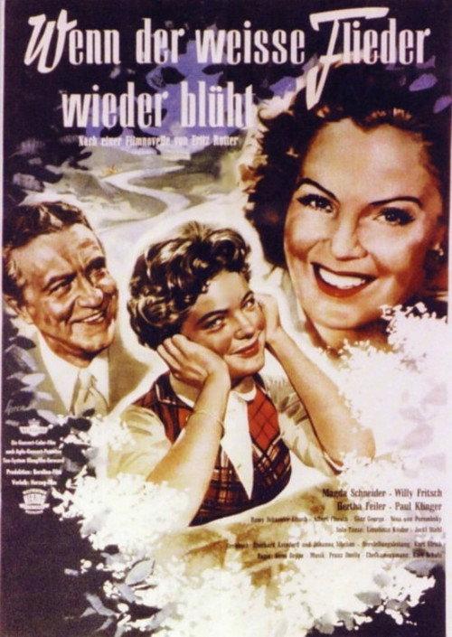 When the White Lilacs Bloom Again 1953 official movie poster