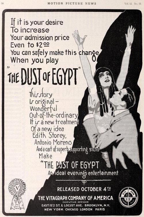 The Dust of Egypt 1915 official movie poster