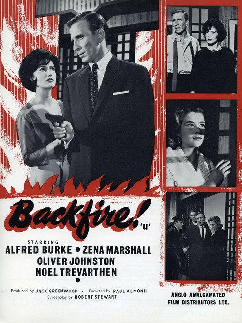 Backfire! 1962 official movie poster