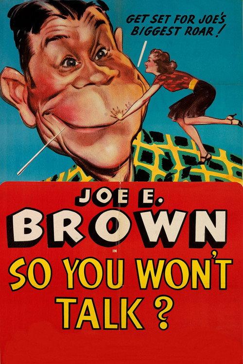 So You Won't Talk? 1940 official movie poster