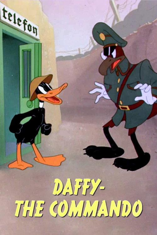 Daffy - The Commando 1943 official movie poster