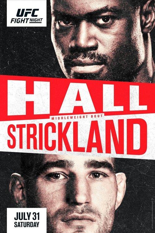 UFC on ESPN 28: Hall vs. Strickland 2021 official movie poster