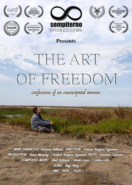 El arte de la libertad 2023 official movie poster