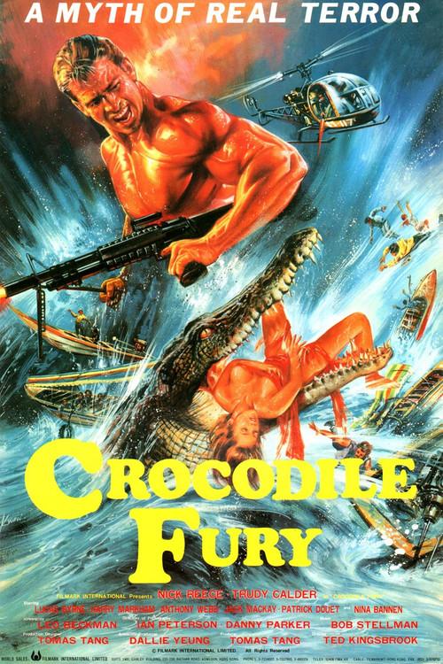 Crocodile Fury 1988 official movie poster