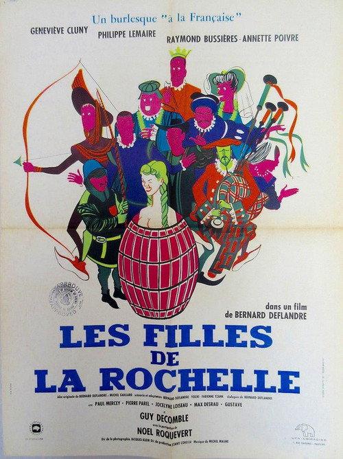 The Girls of La Rochelle 1962 official movie poster