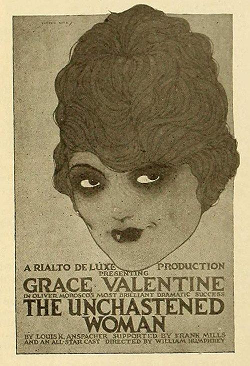 The Unchastened Woman 1918 official movie poster