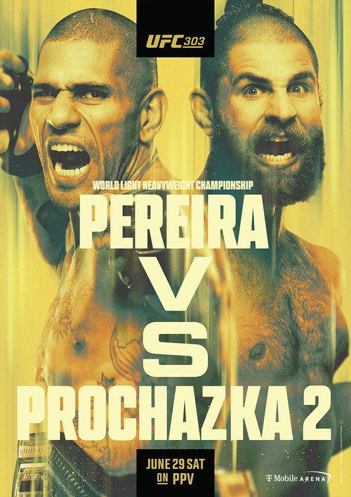 UFC 303: Pereira vs. Prochazka 2 2024 official movie poster