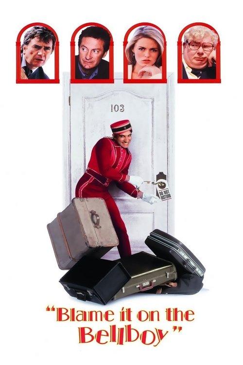 Blame It on the Bellboy 1992 official movie poster