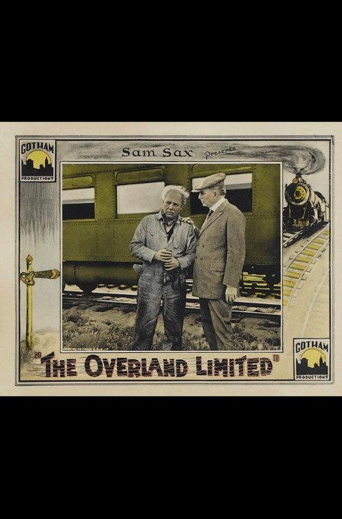 The Overland Limited 1925 official movie poster