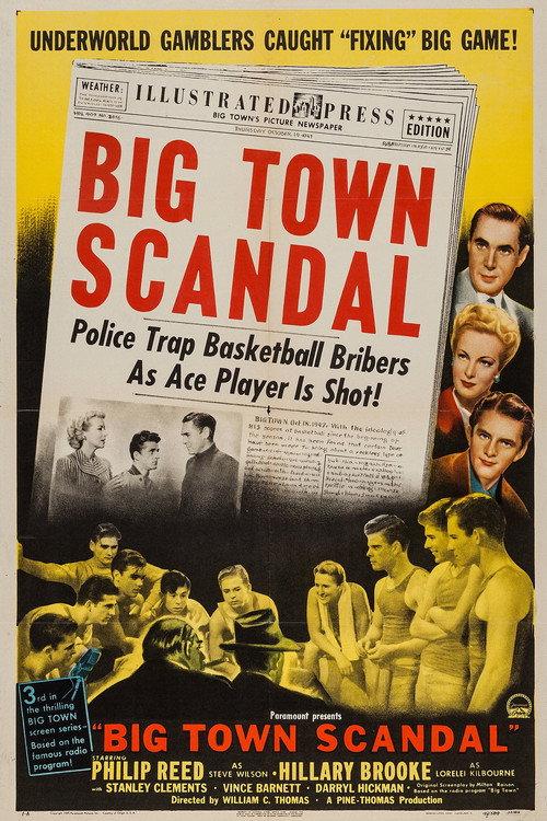 Big Town Scandal 1948 official movie poster