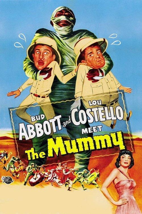 Abbott and Costello Meet the Mummy 1955 official movie poster