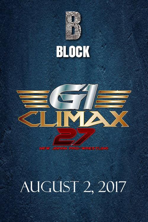 NJPW G1 Climax 27: Day 12 2017 official movie poster