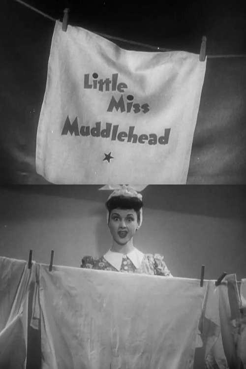 Little Miss Muddlehead 1943 official movie poster