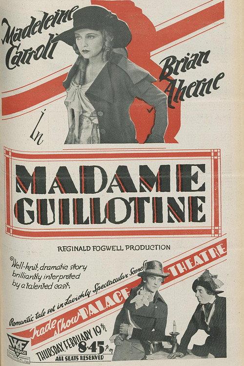 Madame Guillotine 1931 official movie poster