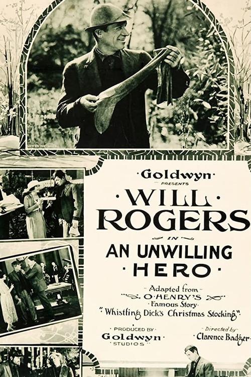 An Unwilling Hero 1921 official movie poster